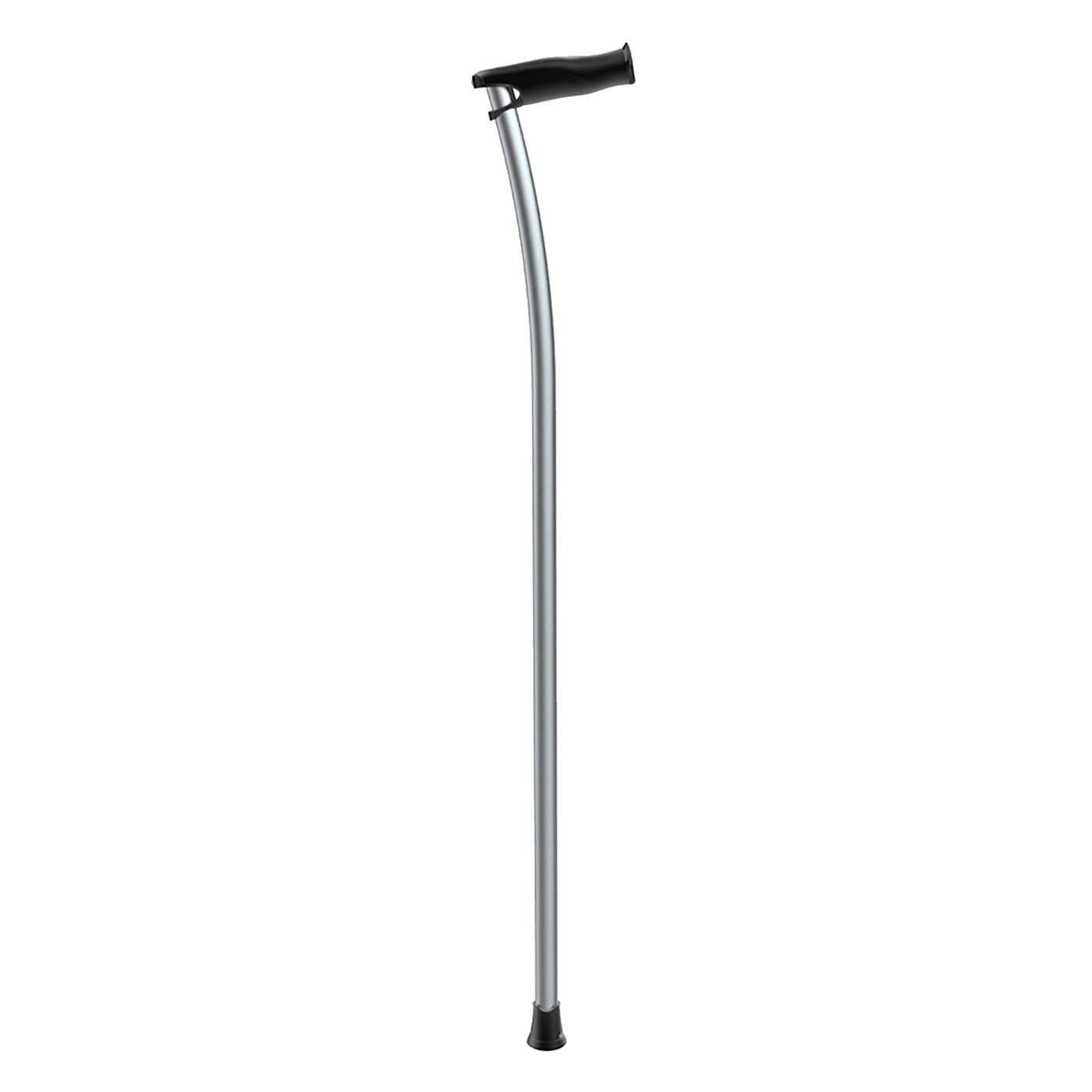 Gallery Image of Ossenberg Gehstock INDESmed, Aluminium-Gehstock mit stufenloser Höhenverstellung, ergonomischer Griff, titanium grau