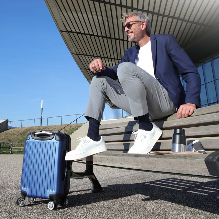 Gallery Image of Thuasne Kompressions-Strümpfe Venoflex Men, Herren-Stützstrümpfe gegen müde Beine, thermoregulierend, modisch