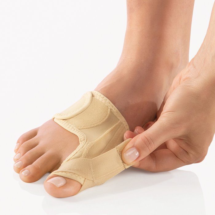 Gallery Image of Hallux Valgus Schiene PediSoft TexLine Memory Effekt Integrierte Pelotte