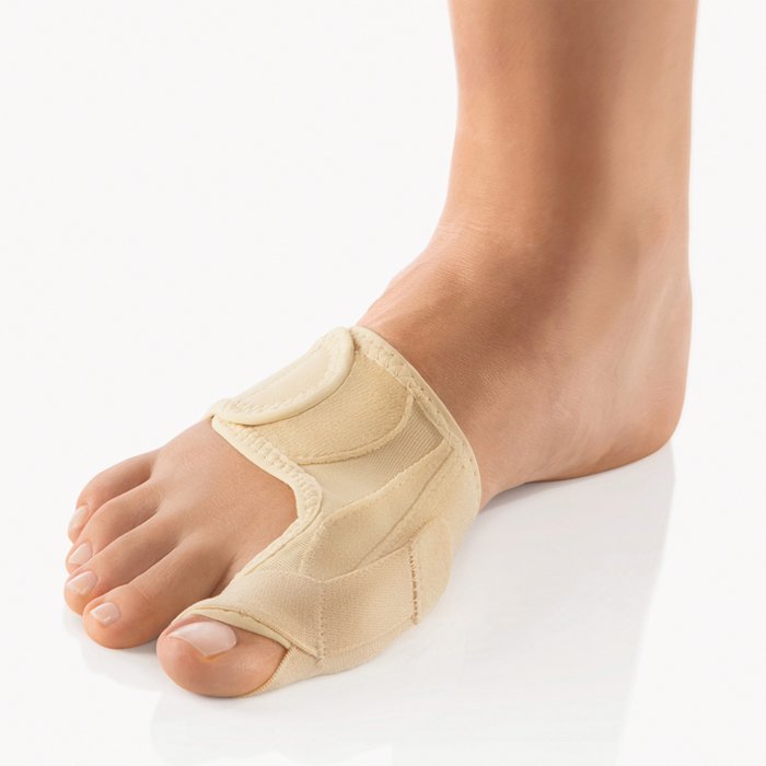 Product Image of Hallux-Valgus-Schiene PediSoft TexLine Memory-Effekt integrierte Pelotte