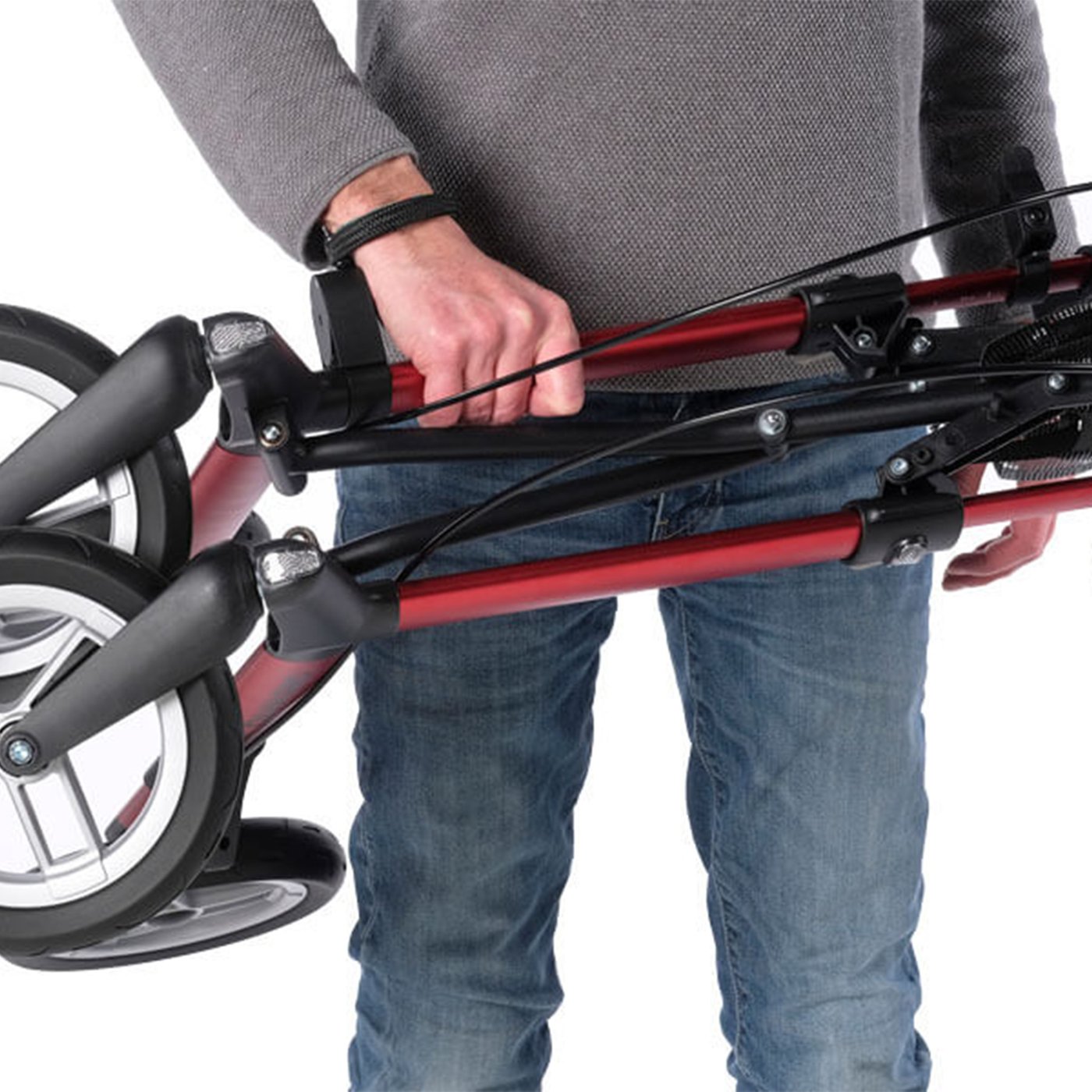 Gallery Image of Rollator GEMINO 30 Parkinson Schleppbremse und Umkehrbremse