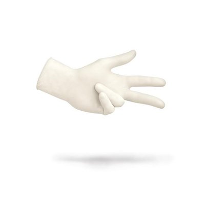 Product Image of Untersuchungshandschuhe Sentina Ambidextrous Latex Beidseitig tragbar