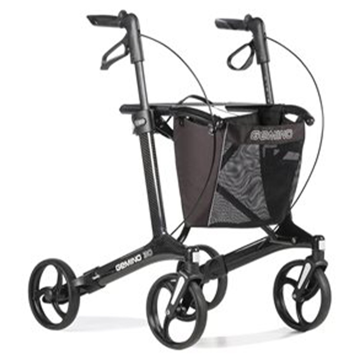 Gallery Image of Sunrise Medical Carbon-Rollator Gemino 30, ultraleichter Gehwagen Falt-Klick-System, stabil, Carbon