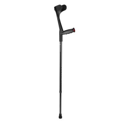 Gallery Image of Ossenberg Carbon-Gehstütze Klassiker, Unterarmgehstütze bis 140 kg, Softgriff, carbon-schwarz