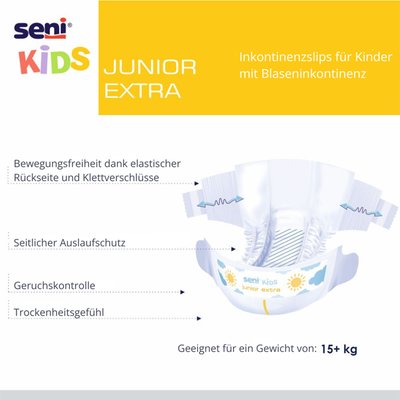 Gallery Image of Inkontinenzpants Seni Kids Junior Extra atmungsaktiv