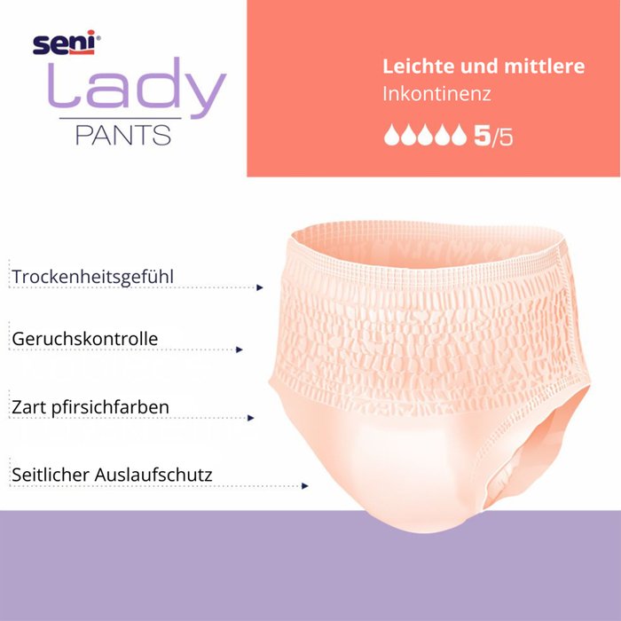 Gallery Image of Inkontinenzpants Seni Lady Pants Medium atmungsaktiv