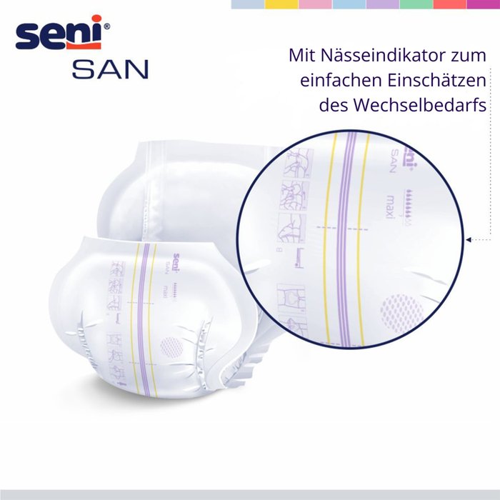 Bild von Inkontinenzvorlagen Seni San Maxi Extra maximale Saugkraft 10 Stk.