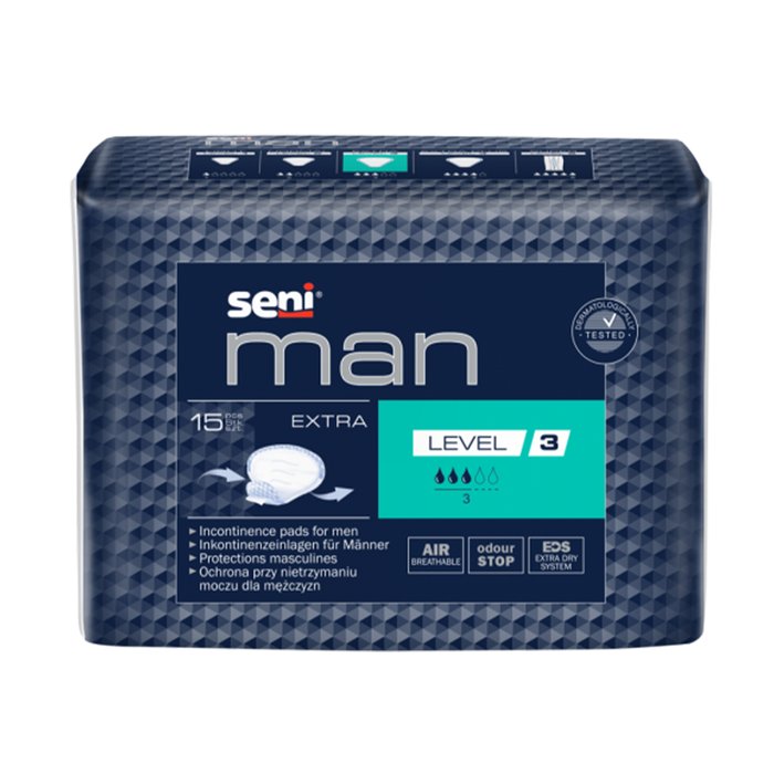 Product Image of Inkontinenzeinlagen Seni Man Extra Level 3 starke Saugkraft