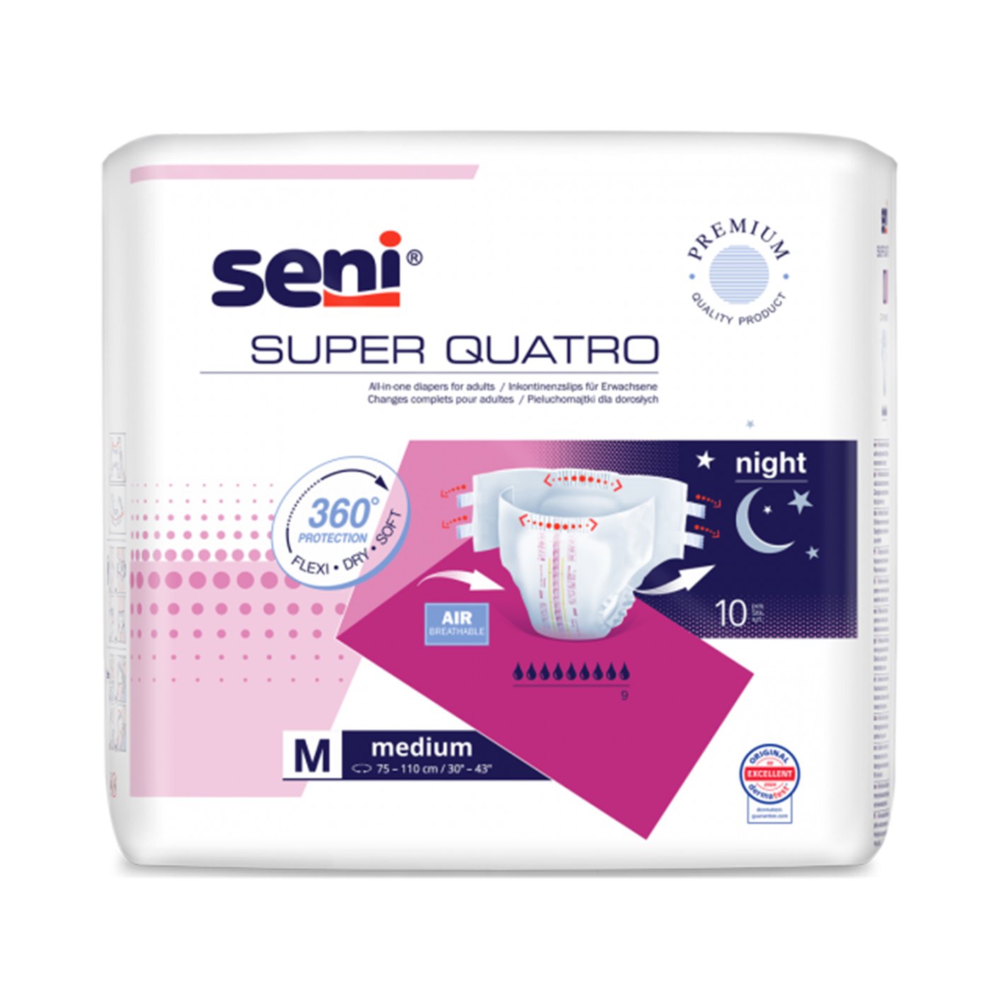 Gallery Image of Inkontinenzhose Seni Super Quatro hohe Saugkraft