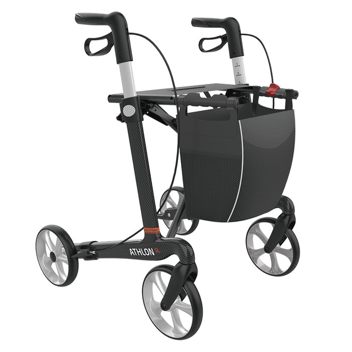 Product Image of Carbon-Rollator Athlon SL ultraleicht faltbar höhenverstellbar TPE-Räder