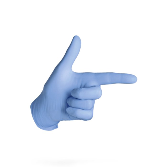 Product Image of Untersuchungshandschuhe Sentina Ambidextrous Nitril beidseitig tragbar