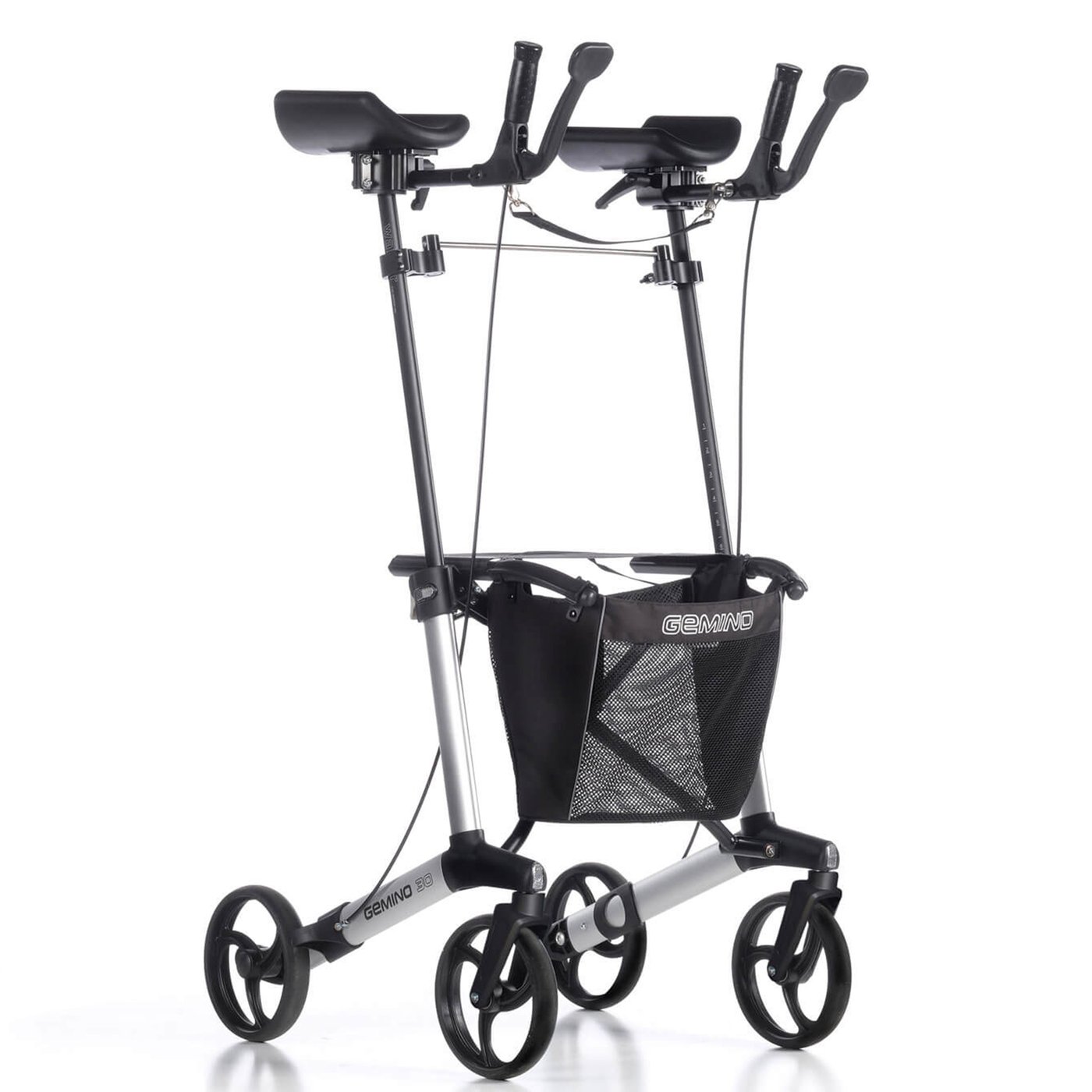 Gallery Image of Sunrise Medical Rollator Gemino 30 Walker, Gehtraining-Rollator mit verstellbaren Unterarmstützen, Rehabilitation