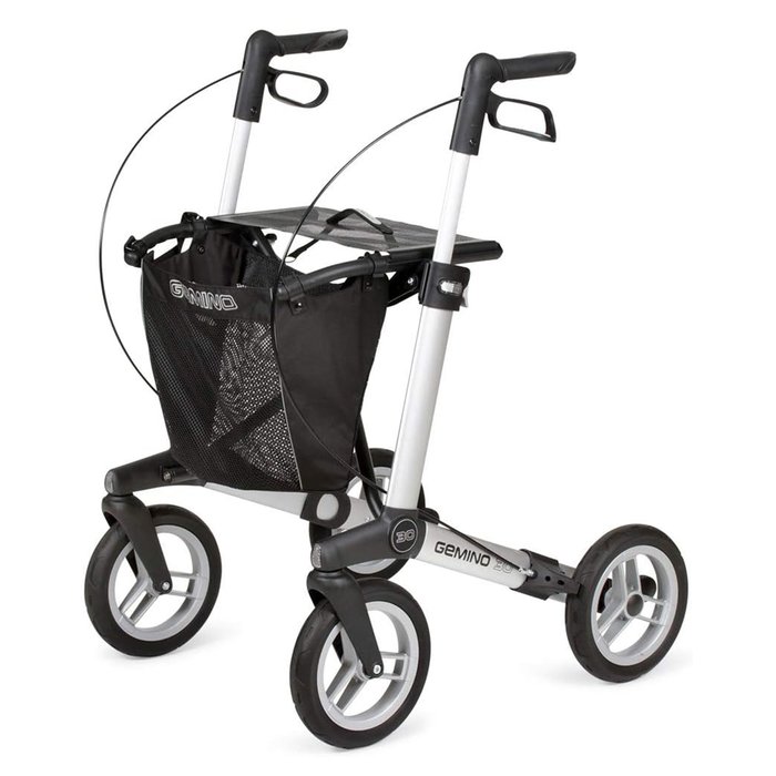 Gallery Image of Rollator GEMINO 30 Comfort Stoßdämpfung Korb 10 kg outdoor
