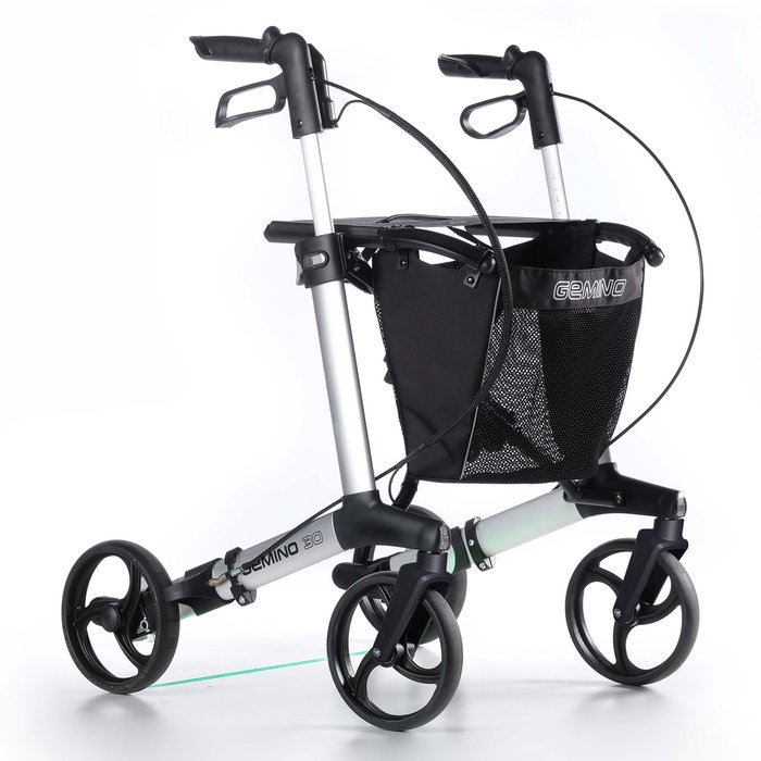 Product Image of Sunrise Medical Parkinson-Rollator Gemino 30, Gehwagen mit Schleppbremse und Laservorrichtung, Erstarrungshilfe