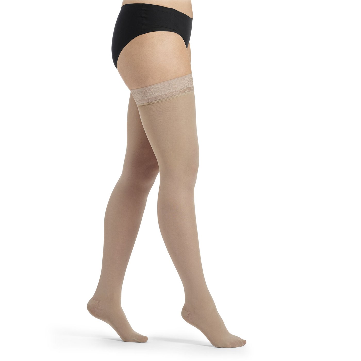 Gallery Image of Sigvaris Stützstrümpfe Highlight for Women Schenkelstrümpfe, Damen-Kompressionsstrümpfe gegen schwere Beine