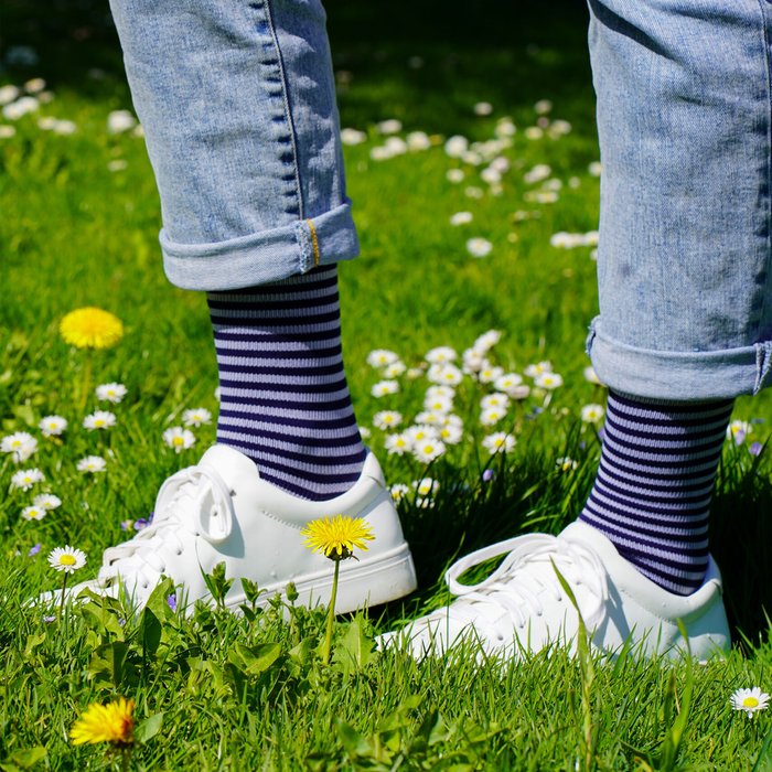 Product Image of Stützstrümpfe HIGHLIGHT MARINIERE for women gestreift