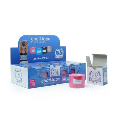 Gallery Image of Enovis Kinesiotape Chatt-Tape, hypoallergenes Kinesio-Tape bei Muskel- und Sehnenprobleme, latexfrei, atmungsaktiv