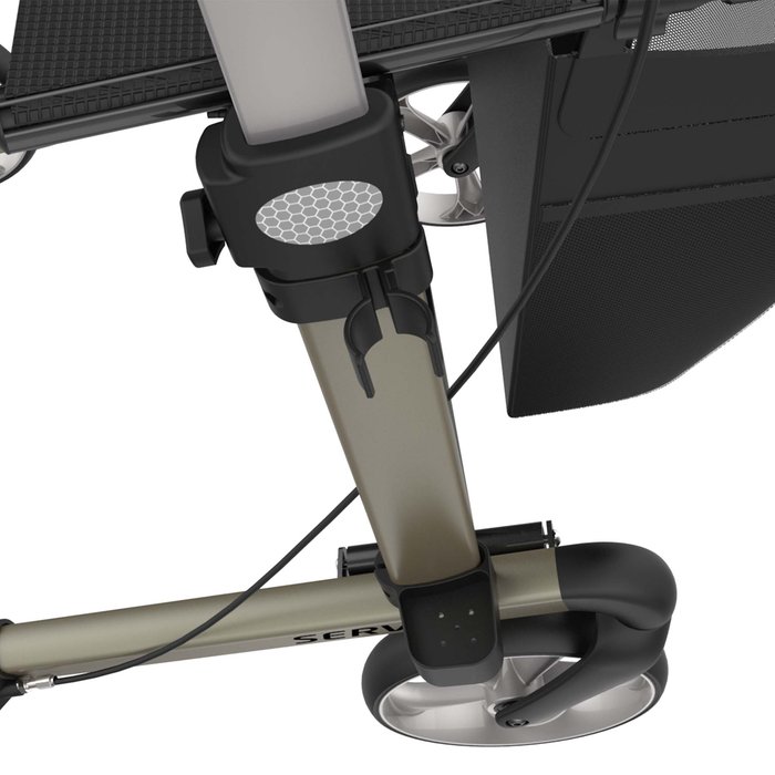 Product Image of Rehasense Rollator-Stockhalter XEON, Gehstock sicher befestigt, für Innen- und Außenbereich