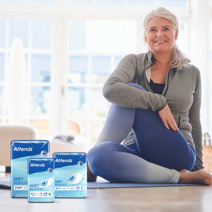 Product Image of Attends Soft 6, Inkontinenzeinlage starke Blasenschwäche, hohe Saugkapazität, latexfrei, duftstofffrei