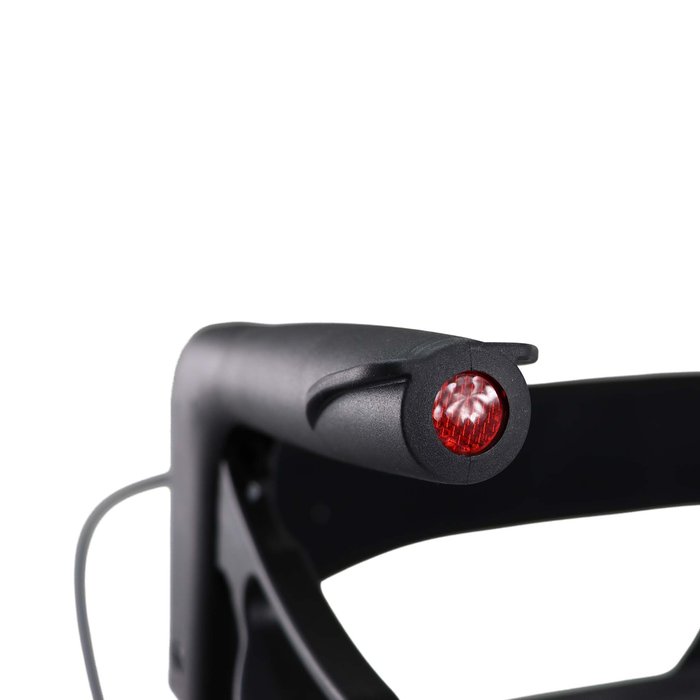 Product Image of Rehasense Rollator XEON Aluminium, faltbarer Gehwagen kompakt, Click-Safe-Faltmechanismus, PUR-Softbereifung