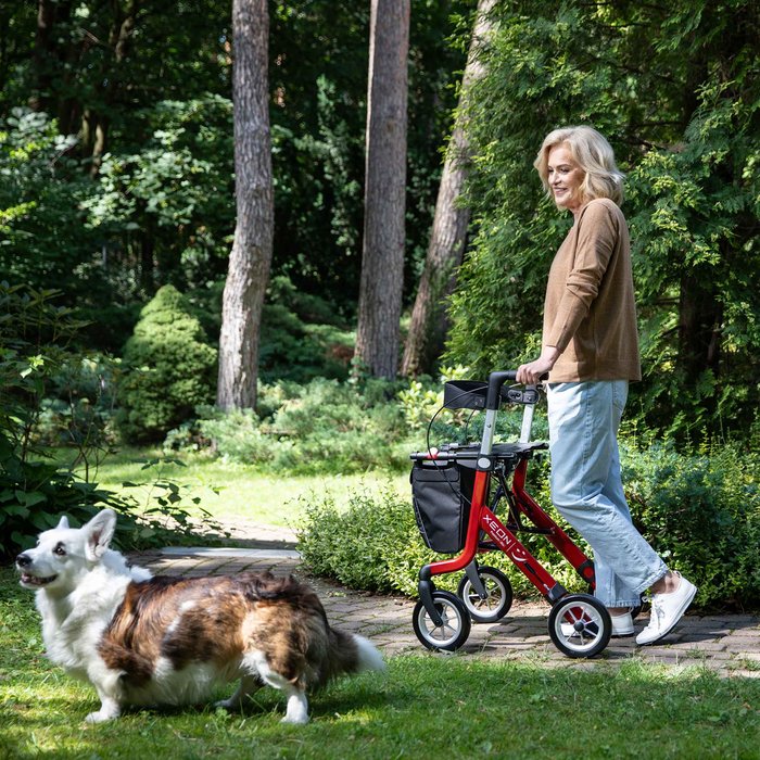 Product Image of Rollator XEON Alu faltbar kompakt PUR-Softbereifung