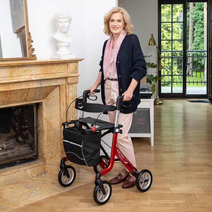 Gallery Image of Rollator XEON Alu Faltbar Kompakt PUR Softbereifung