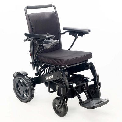 Produktbild für Sunrise Medical Elektrorollstuhl Quickie Q50 R, faltbarer E-Rollstuhl 50 km Reichweite, Doppelfederung