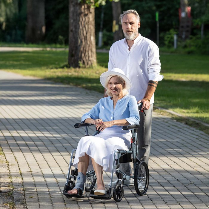 Product Image of Transportrollstuhl ICON 35 LX Aluminium 9,0kg faltbar