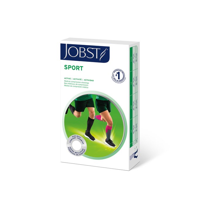 Product Image of Jobst Sport Kompressionsstrümpfe, Sport-Stützstrümpfe 15-20 mmHg, Feuchtigkeitsmanagement, atmungsaktiv