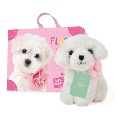 Studio Pets | Mini Flora | Maltezer puppy | 8 cm