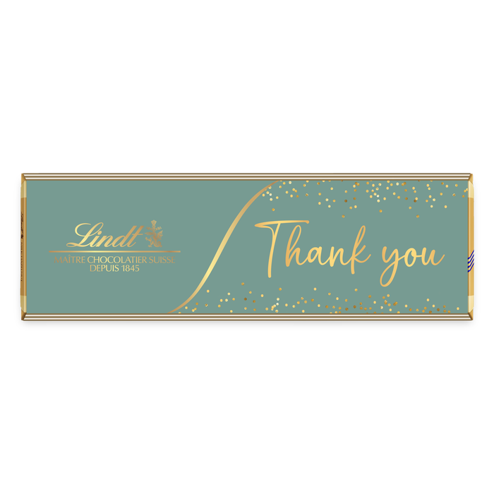 Lindt | Gold Tablet - Thank You | Melkchocoladereep | 300g