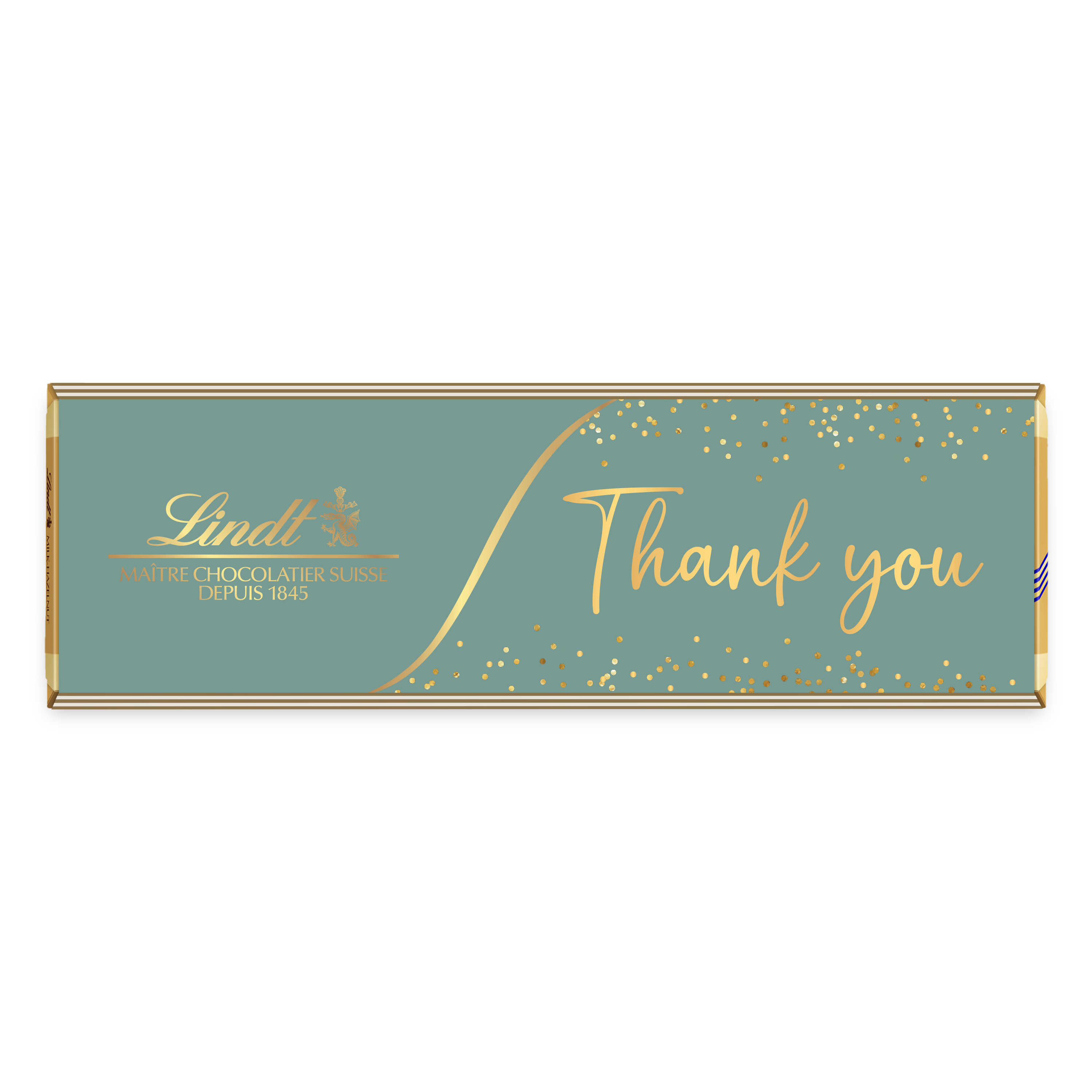 Greetz Lindt Gold Tablet - Thank You Melkchocoladereep 300g Chocolates