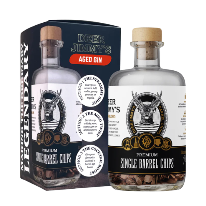 Deer Jimmy's | DIY Gin cadeauset - Gin Portugal Barrel Chips