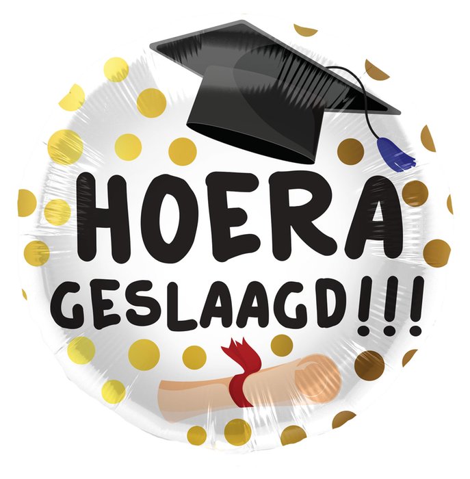 Ballon | Hoera Geslaagd! 