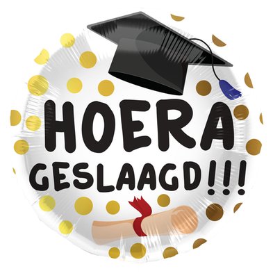 Ballon | Hoera Geslaagd! 