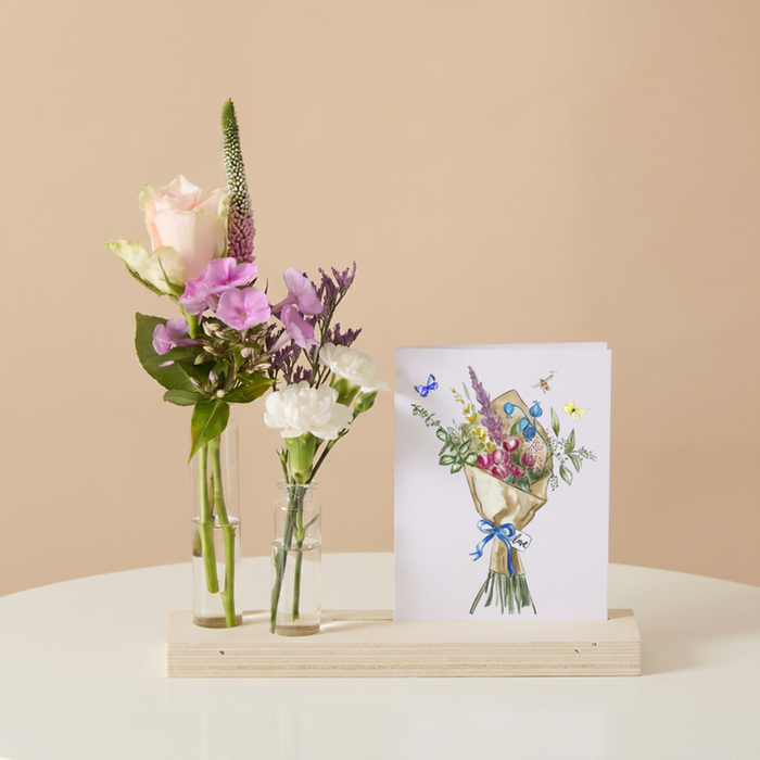 Bloemenplankje Fleurig