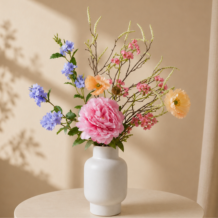 Zijden kunstbloemen | XL boeket Alure