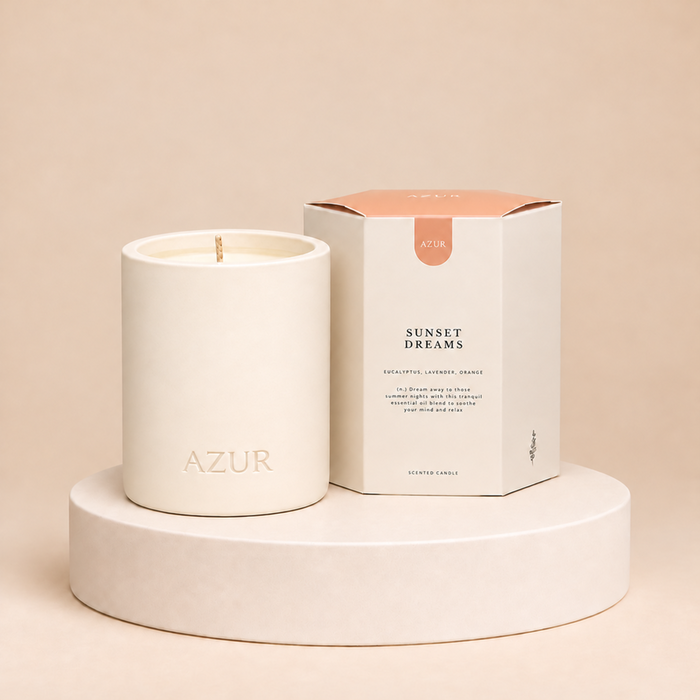 AZUR | Kaars | Sunset dreams