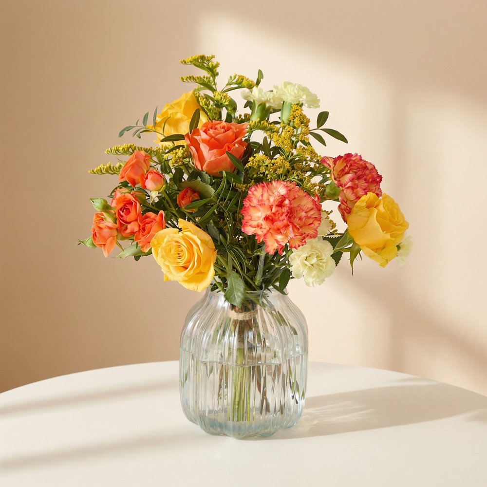 Brievenbusbloemen Boeket Zonnig Greetz