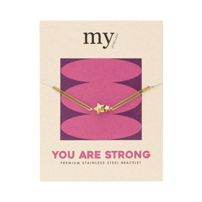 My Jewellery | Armband goud | You are Strong