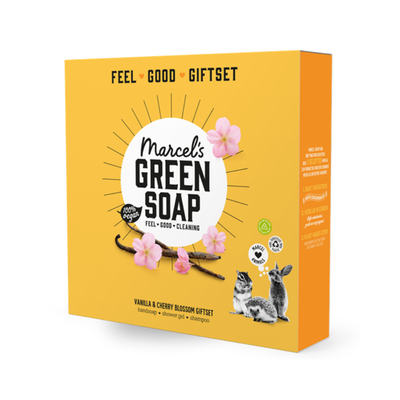 Marcel's Green Soap | Giftset Vanille & Kersenbloesem