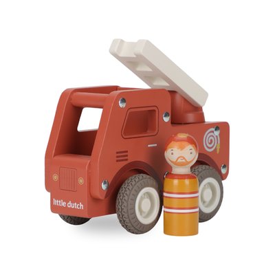 Little Dutch | Houten Brandweerauto