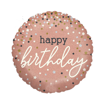 Ballon | Confetti | Happy birthday