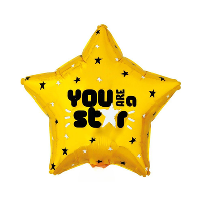 Ballon | You are a Star | Gouden ster