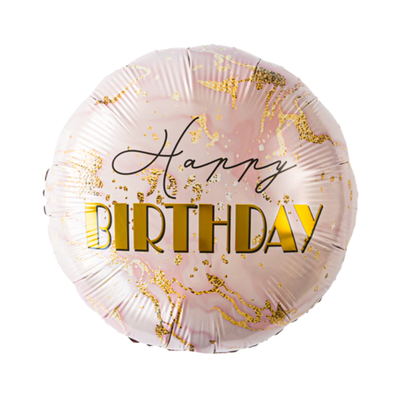 Ballon | Marmer | Happy Birthday