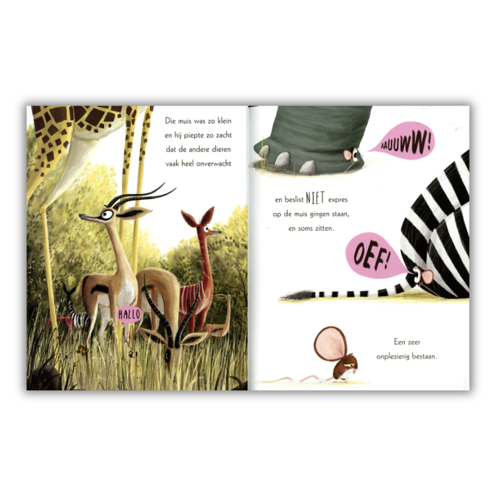 Greetz De leeuw in de muis Letterbox Gifts