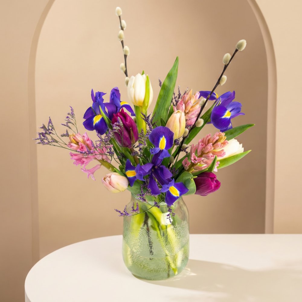 Brievenbusbloemen Voorjaarsmix Greetz