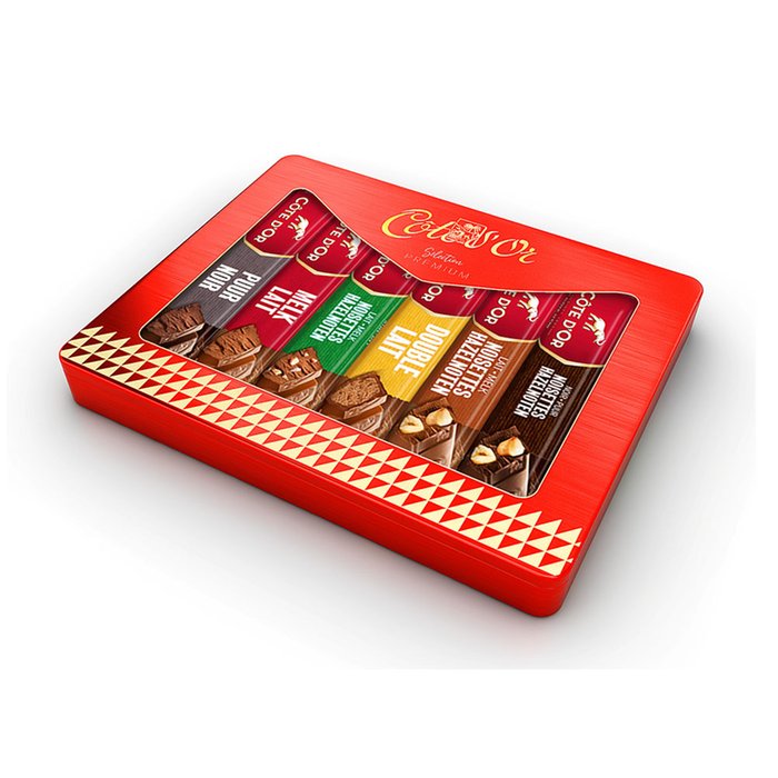 Côte d'Or | Geschenkdoos 6 chocoladerepen mixed | 275g