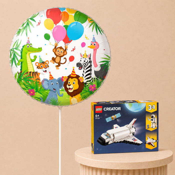 Ballon | Jungle Party & LEGO Raket