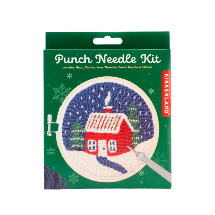Kikkerland | Winter Wonderland | Punch Needle kit